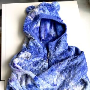 Triple Flip Minky Bubble Onesie